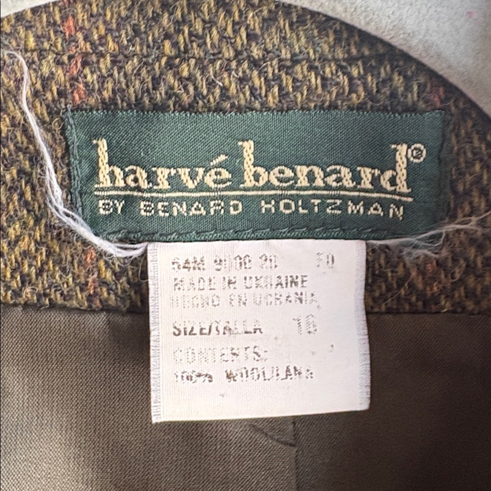 Harve Benard Wool Coat - Picture 5 of 10